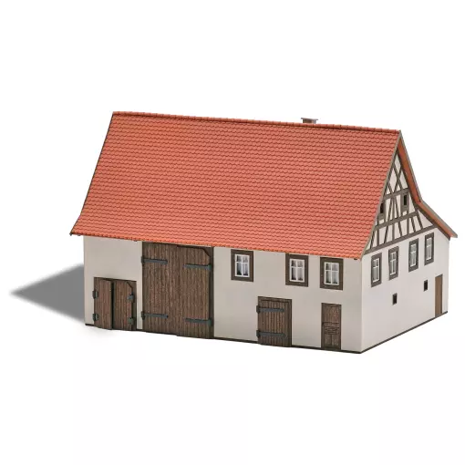 Petite ferme - Busch 1959 - HO 1/87 - 156 x 119 x 105 mm