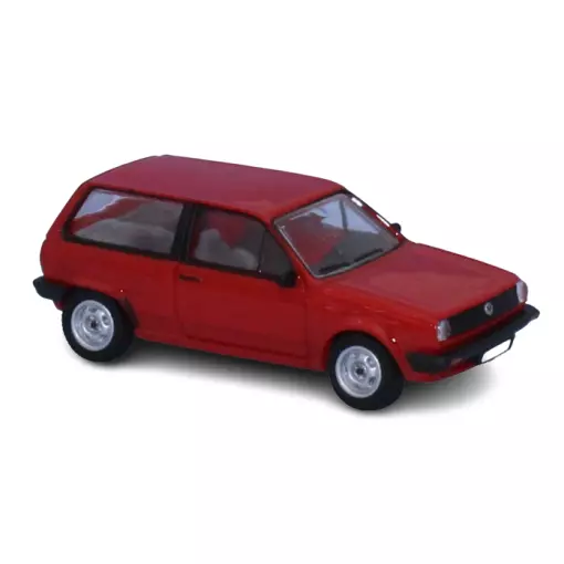 Voiture VW Polo II rouge clair PCX 870332 - HO 1/87