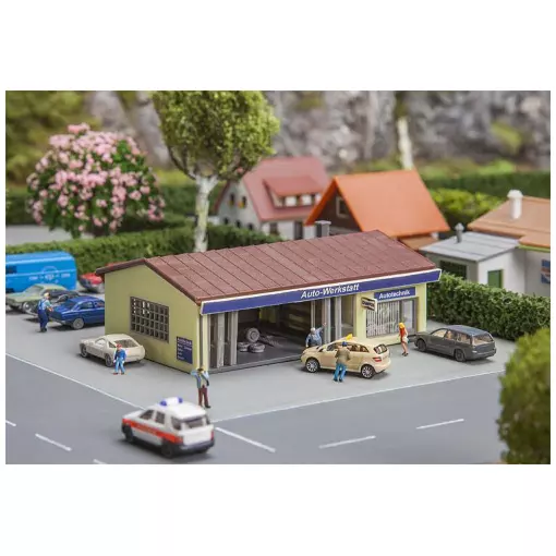 Garage "Auto-Werkstatt" - Faller 232561 - N 1/160 - EP III