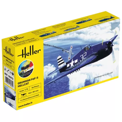 Starter Kit F6F Hellcat - Heller 56272 - 1/72