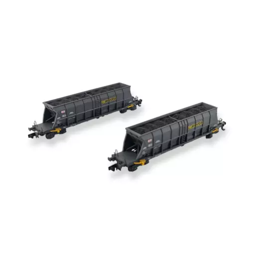 Pack 2 wagons trémies SIMOTRA Arnold HN6549 - N 1:160 - SNCF