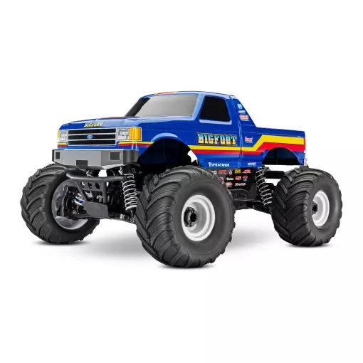 Monster Truck Bigfoot 4x4 BL-2s RTR - Traxxas 67134-4-BLUE - 1/10