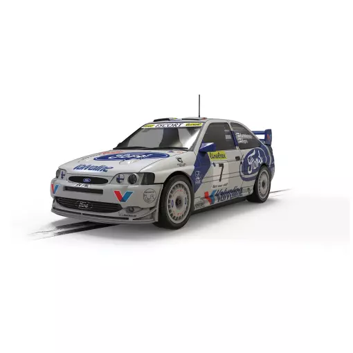 Voiture Analogique - Ford Escort WRC - MonteCarlo 1998 - Scalextric CH4513 - Super Slot - Echelle I: 1/32