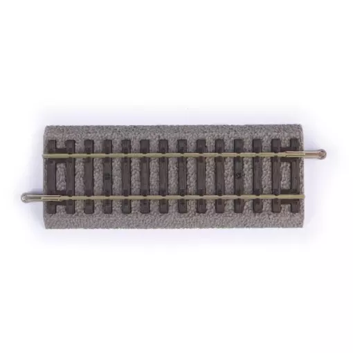 Straight A-Track Ballasted G107 - 107 mm PIKO 55404 - HO 1/87 - Code 100