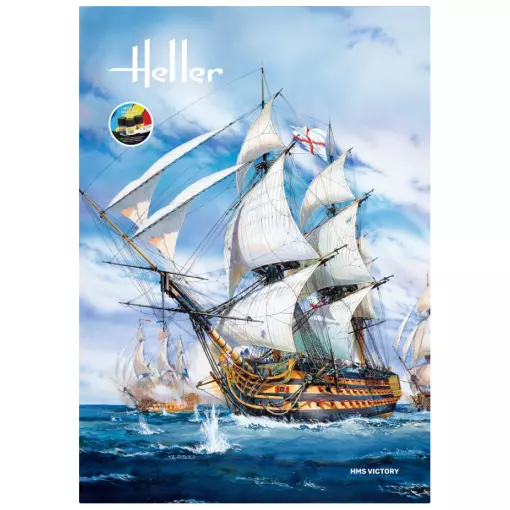 Bateau HMS Victory - Heller 58897 - 1/100