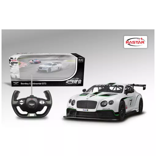 Voiture électrique - Bentley GT3 Performance blanche RTR - RASTAR RS70600 - 1/14 