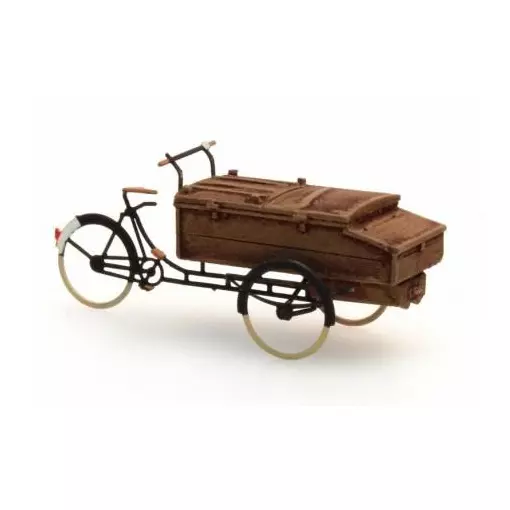 Tricycle de livraison de boulanger