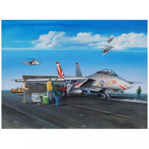 Avion Supersonic Bimoteur - Grumman F-14 Tomcat - Trumpeter 03201 - 1/32