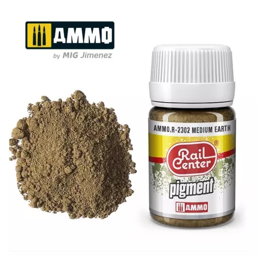 Effet Terre Naturelle pour Dioramas et Modélisme R-2302 - AMMO 4602302 - 35ml