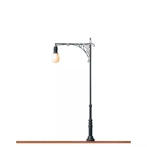 Réverbère de Parc simple LED - Hauteur 100 mm BRAWA 84028 - HO 1/87