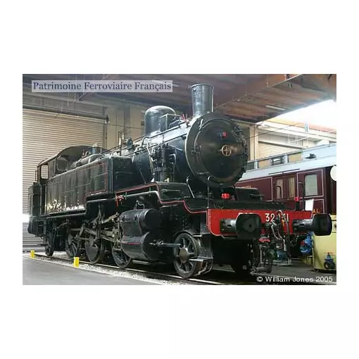 Locomotive à vapeur 131 32031 - Fulgurex 2285/4 - HO 1/87 - EST - Digital sound - 2R