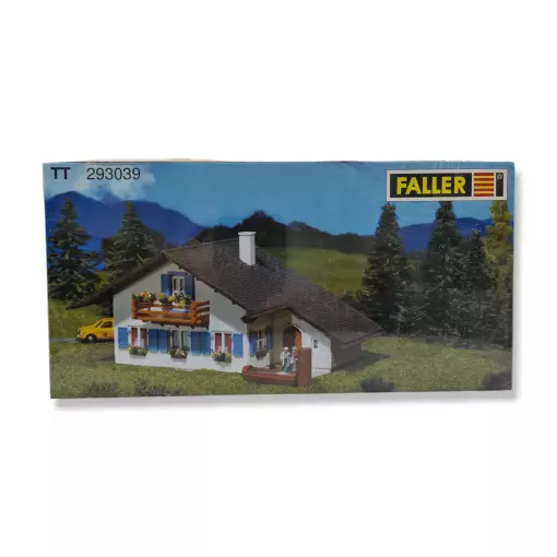 Chalet "Edelweib" miniatuur Faller 293039 - TT 1/120 - 126 x 870 x 650 mm