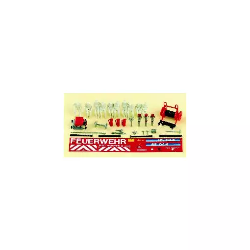 Set d’Accessoires Pompiers - Preiser 31010 - HO 1/87 