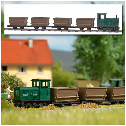 Coffret ferroviaire de campagne non motorisé - Busch 8071 - N 1/160