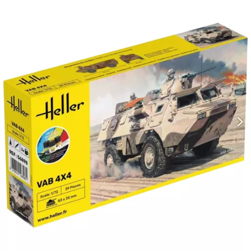 Kit Démarrage VAB 4X4 - Heller 56898 - 1/72