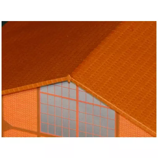 Tuiles mécaniques (carton gaufré) - Régions et Compagnie MAT001 - HO 1/87
