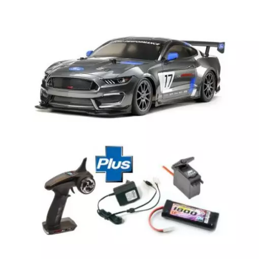 Voiture électrique - Tamiya Ford Mustang GT4 en KIT - Tamiya 58664L - 1/10 