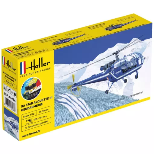 Alouette III Gendarmerie - HELLER 56286 - 1/72