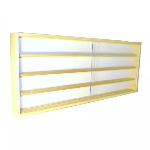 Vitrine murale 4 niveaux - BOIS MODELISME 701001 - HO / HOM