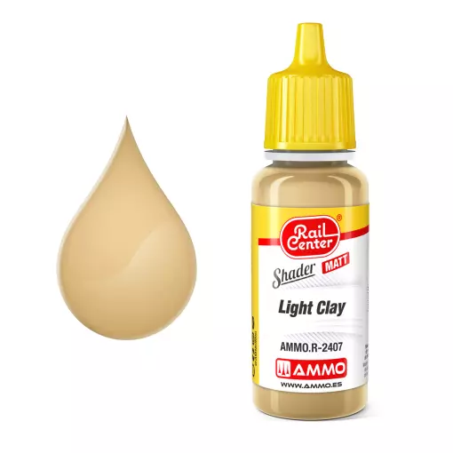Peinture d'ombrage mate argile légère - Ammo 4602407