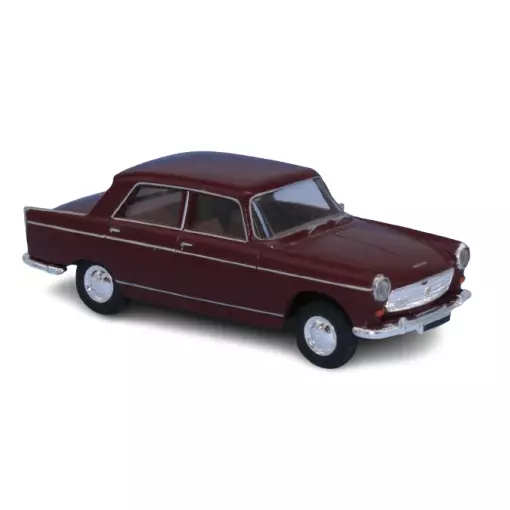 Peugeot 404 - SAI 2323 - HO 1/87 - bordeaux 