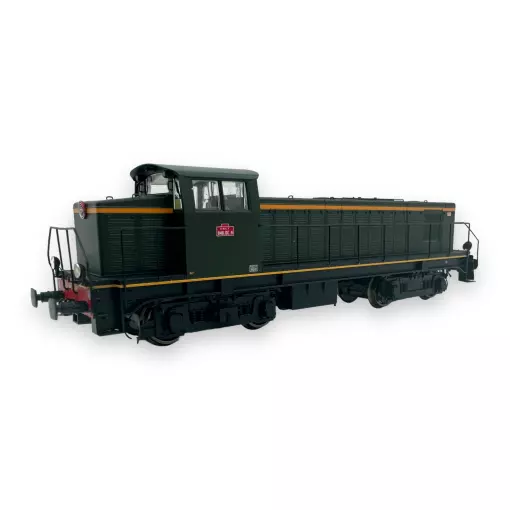 Locomotive Diesel 040 DE 9- Analogique REE MODELES JM013 SNCF - HO - EpIII