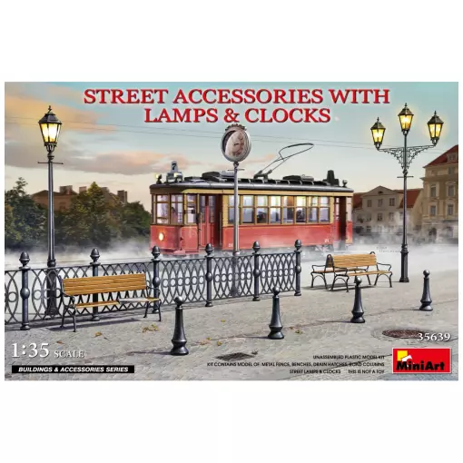 Accessoires de rues + Horloges et Lampes Carson 550035639 - 1/35