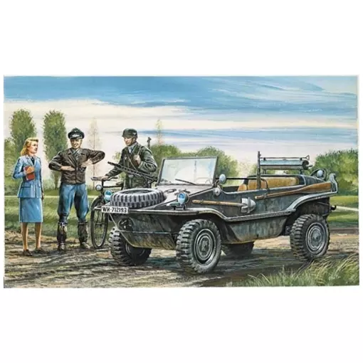 Véhicule militaire Schwimmwagen - ITALERI 313 - 1/35