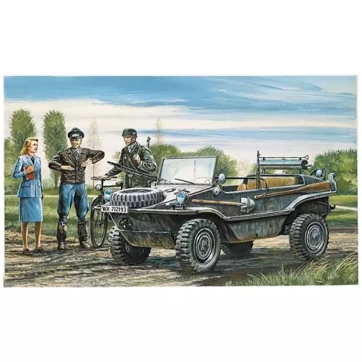 Militärfahrzeug Schwimmwagen - ITALERI 313 - 1/35
