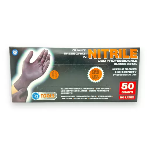 50 gants jetables en nitrile taille M - PG Mini P50610