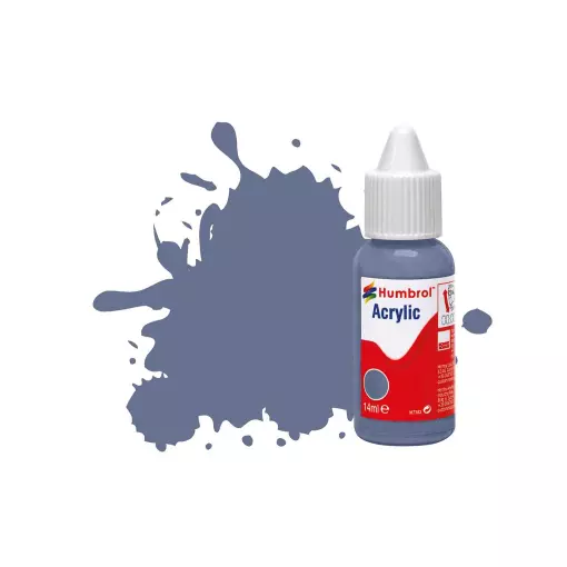 Peinture acrylique n°96 - couleur bleu RAF MAT - HUMBROL DB0096 | 14 mL
