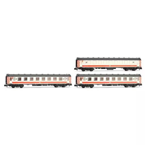Coffret de 3 voitures 5000 "Regionales" - Arnold HN4454 - N 1/160 - RENFE - EP V