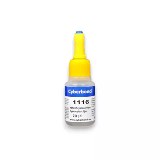 Colle Cyanoacrylate - T2M/Cyberbond CY1116 - 20 Grammes - Toutes Echelles 