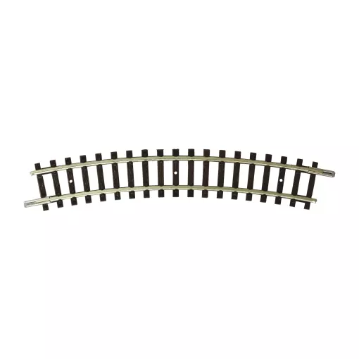 Gebogen rail R2 - 228,2 mm | 24° FLEISCHMANN 22233 - N 1/160e