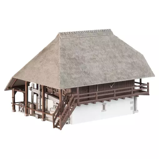Kinzigtal" wooden attic with balcony FALLER 130577 - HO 1/87