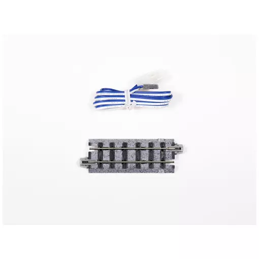 Rail d'alimentation droit à voie étroite Unitrack 62mm - Kato 52-141 - OO 1/76