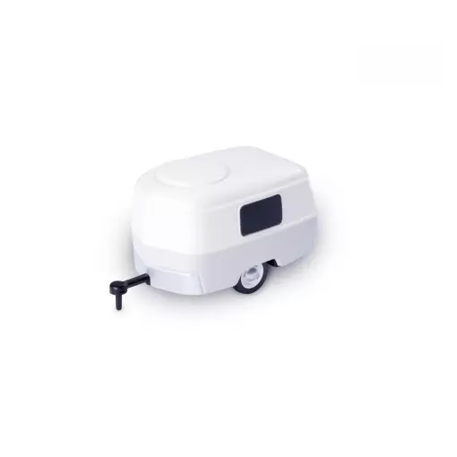 Caravane de camping avec embrayage - Carson 500504154 - 1/87