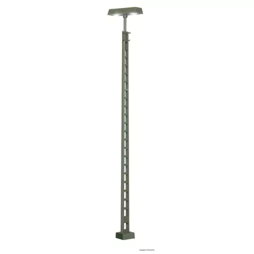 Feuer Typ Gittermast, doppelte LED-Beleuchtung Viessmann 63631 - HO 1/87