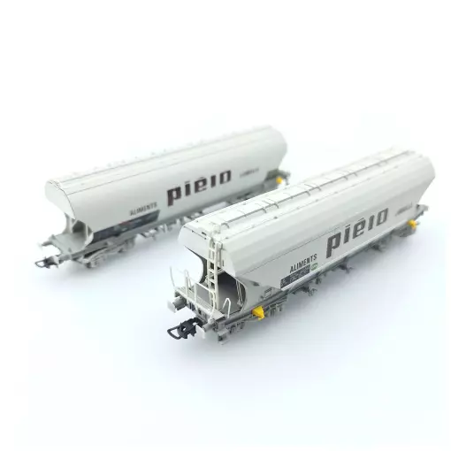 Set van 2 wagons-Trémis "Piéto-Lamballe" JOUEF 6220 SNCF - HO 1 : 87 - EP IV