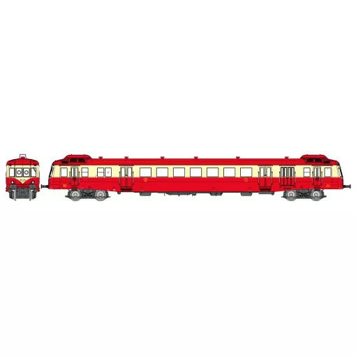 Autorail X-2470 - REE MODÈLES NW-255 S - N 1/160 - SNCF - EP III/IV - Digital Sound - DCC