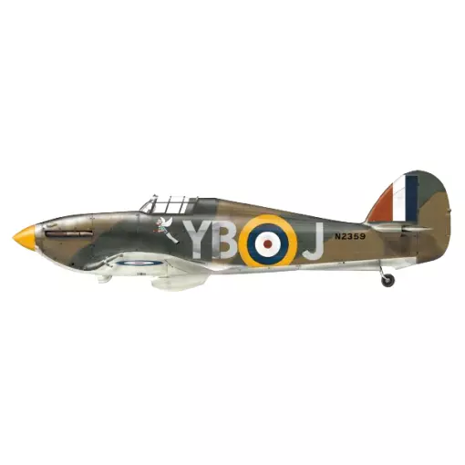 Avion de chasse - Hawker Hurricane Mk.IA - Hobby 2000 48013 - 1/48