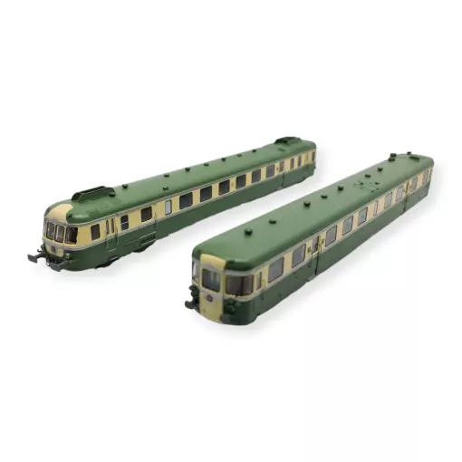 RGP II dieseltreinstel met aanhanger - Jouef HJ2420S - HO 1/87 - SNCF