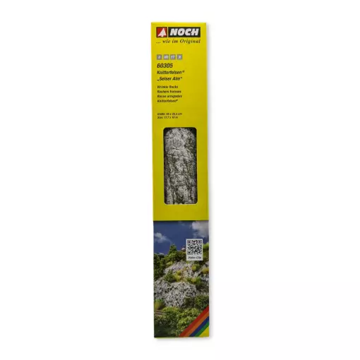 Feuille de rocher à froisser Noch 60305 - HO 1/87 - 450 x 255 mm