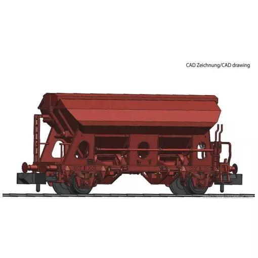 Wagon à déchargement automatique Fleischmann 830352 - N 1/160 - DR  - EP IV
