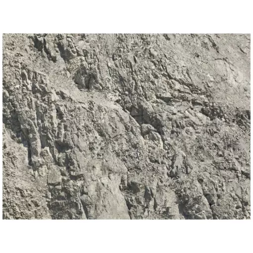 Crumpling rock sheet Noch 60305 - HO 1/87 - 450 x 255 mm