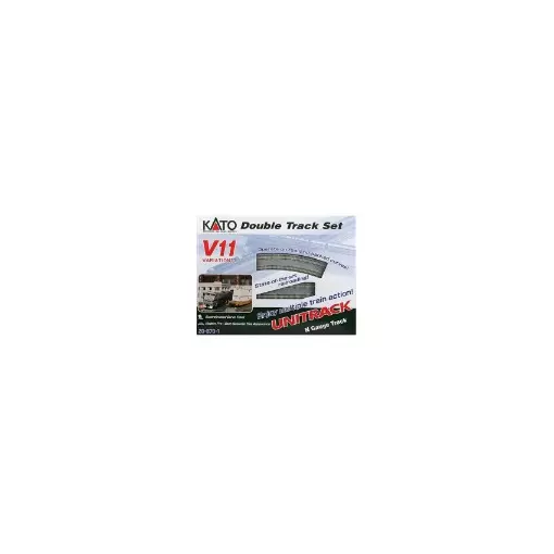 Coffret courbes à double voie Unitrack V11 - Kato K20-870 - N 1/160