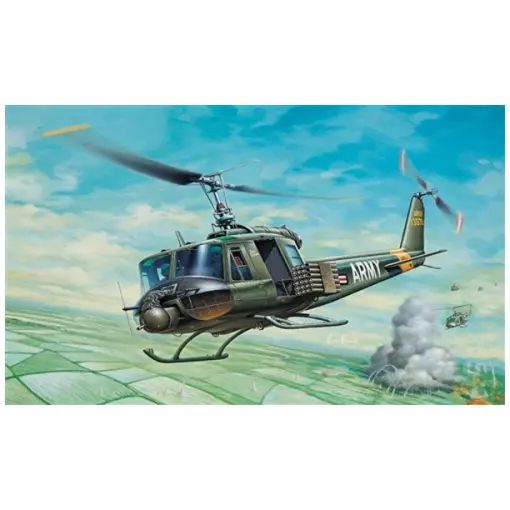 Hélicoptère UH-1B Huey - ITALERI I040 - 1/72