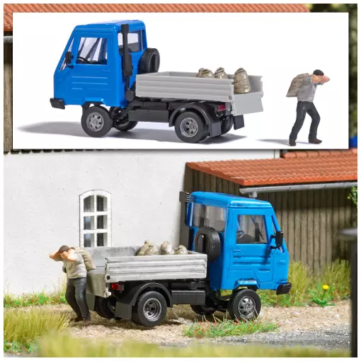 Scena "Consegna del carbone" - Busch 7929 - HO 1/87