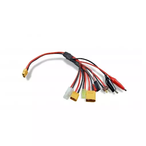 Câble de Charge Multiple Carson avec Connecteur XT60 - CARSON 500906307 - 18 prises