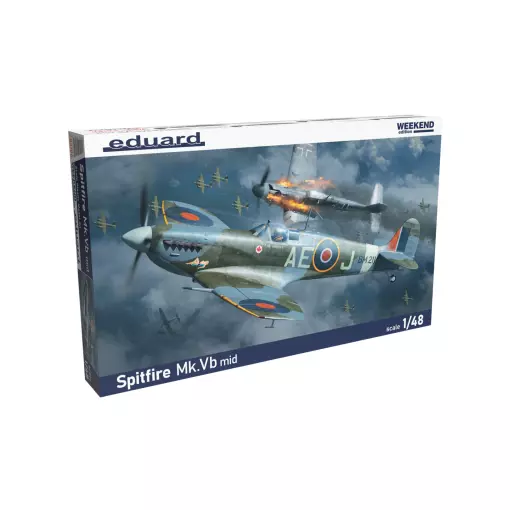 Avion de combat britannique - Spitfire Mk.VB - Eduard 84186 - 1/48